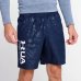 Short Under Armour Woven Emboss Masculino - Marinho e Branco Short Under Armour Woven Emboss Masculino - Marinho e Branco