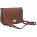 Bolsa Casteliê Casual Básica Feminina - Marrom Escuro