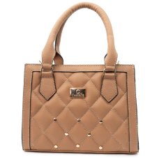 Bolsa Casteliê Casual Apliques Feminina - Bege