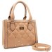 Bolsa Casteliê Casual Apliques Feminina - Bege