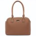 Bolsa Casteliê Casual Básica Formato Feminina - Marrom Claro