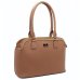 Bolsa Casteliê Casual Básica Formato Feminina - Marrom Claro
