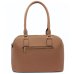 Bolsa Casteliê Casual Básica Formato Feminina - Marrom Claro