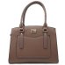 Bolsa Casteliê Casual Detalhes Recortes Feminina - Marrom