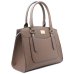 Bolsa Casteliê Casual Detalhes Recortes Feminina - Marrom