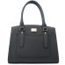 Bolsa Casteliê Casual Detalhes Recortes Feminina - Preto