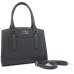 Bolsa Casteliê Casual Detalhes Recortes Feminina - Preto