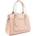 Bolsa Casteliê Casual Detalhes Recortes Feminina - Rosa Claro