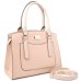Bolsa Casteliê Casual Detalhes Recortes Feminina - Rosa Claro