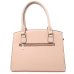 Bolsa Casteliê Casual Detalhes Recortes Feminina - Rosa Claro