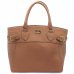 Bolsa Casteliê Casual Fivela Feminina - Marrom Claro