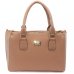 Bolsa Casteliê Casual Lisa Feminina - Marrom Claro
