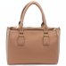 Bolsa Casteliê Casual Lisa Feminina - Marrom Claro