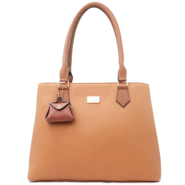 Bolsa Casteliê Casual Mini Acessório Feminina - Bege