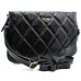 Bolsa Crossbody Classe Couro Legítimo Casual Lina Feminina - Preto
