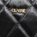 Bolsa Crossbody Classe Couro Legítimo Casual Lina Feminina - Preto