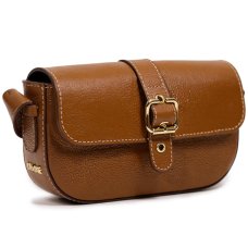 Bolsa Classe Couro Legítimo Bag Clara Feminina - Marrom