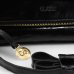 Bolsa Classe Couro Legítimo Casual Feminina - Preto
