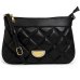 Bolsa Crossbody Classe Couro Legítimo Casual Maia Feminina - Preto