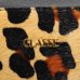 Bolsa Classe Couro Legítimo Malu Bag Charm Animal Print Feminina - Marrom e Preto