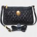 Bolsa Crossbody Classe Couro Legítimo Casual Kelly Feminina - Preto