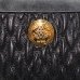 Bolsa Crossbody Classe Couro Legítimo Casual Kelly Feminina - Preto