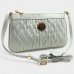 Bolsa Crossbody Classe Couro Legítimo Casual Kelly Feminina - Verde Claro
