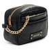 Bolsa Rafitthy Casual Chaveiro Feminina - Preto