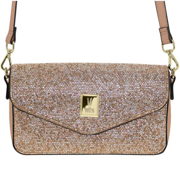 Bolsa Vizzano Strass Feminina - Nude