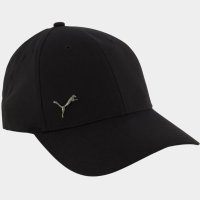 Boné Puma Aba Curva Metal Cat - Preto