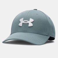 Boné Under Armour Blitzing Masculino - Verde e Branco