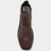 Botina Couro Moreira Espiguete Masculina - Marrom