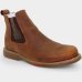 Botina Couro Moreira Matuto Masculina - Marrom Claro