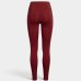Calça Legging Adidas Com Bolso Feminina - Vinho