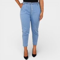 Calça Jeans Jogger Casteliê Feminina - Azul Claro