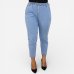 Calça Jeans Jogger Casteliê Feminina - Azul Claro