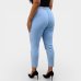 Calça Jeans Jogger Casteliê Feminina - Azul Claro