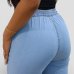 Calça Jeans Jogger Casteliê Feminina - Azul Claro