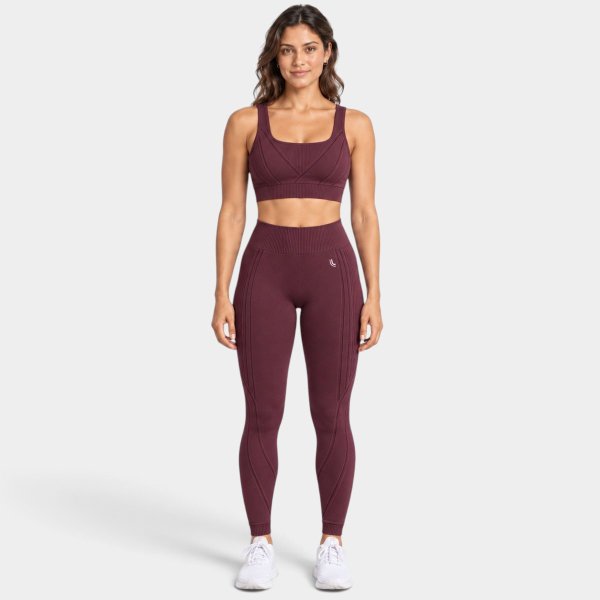 Calça Legging Lupo Max Feminina - Vinho