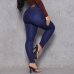 Calça Jeans Vizzary Skinny Cintura Alta Feminina - Azul Escuro