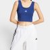 Cropped Adidas Sleeveless Small Logo Essentials Feminino - Marinho