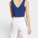 Cropped Adidas Sleeveless Small Logo Essentials Feminino - Marinho