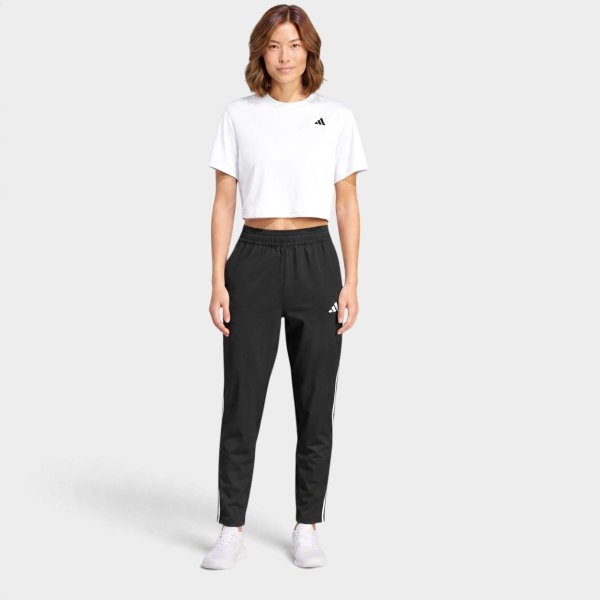 Cropped Adidas Workout Essentials Min Tee Feminino - Branco
