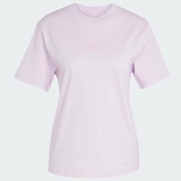 Camiseta Adidas Essential Três Listras Feminina - Lilás