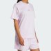 Camiseta Adidas Essential Três Listras Feminina - Lilás