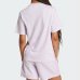 Camiseta Adidas Essential Três Listras Feminina - Lilás