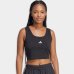 Cropped Adidas Sleeveless Small Logo Essentials Feminino - Preto