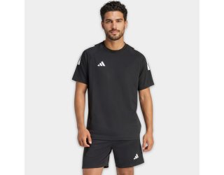 Camiseta Adidas Sereno 3 Barras Masculina - Preto e Branco