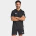 Camiseta Adidas Sereno 3 Barras Masculina - Preto e Branco