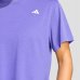 Cropped Adidas Workout Essentials Min Tee Feminino - Roxo